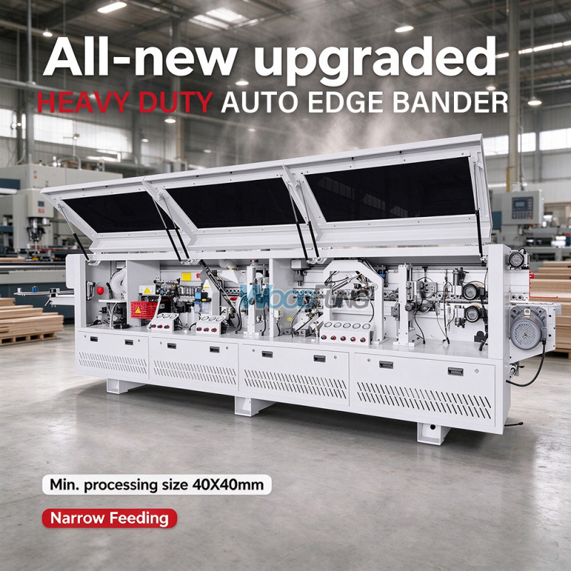 Heavy Duty MY-13 MAX Full Automatic Edge Bander With Pre-milling & Corner Rounding