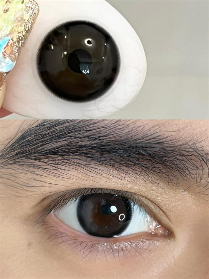 年拋 CHAORENJUN 奶泡黑 0-800度 編號63