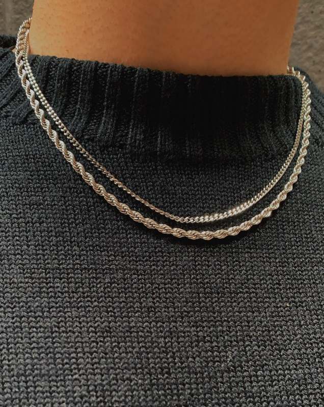 Mini cuban necklace