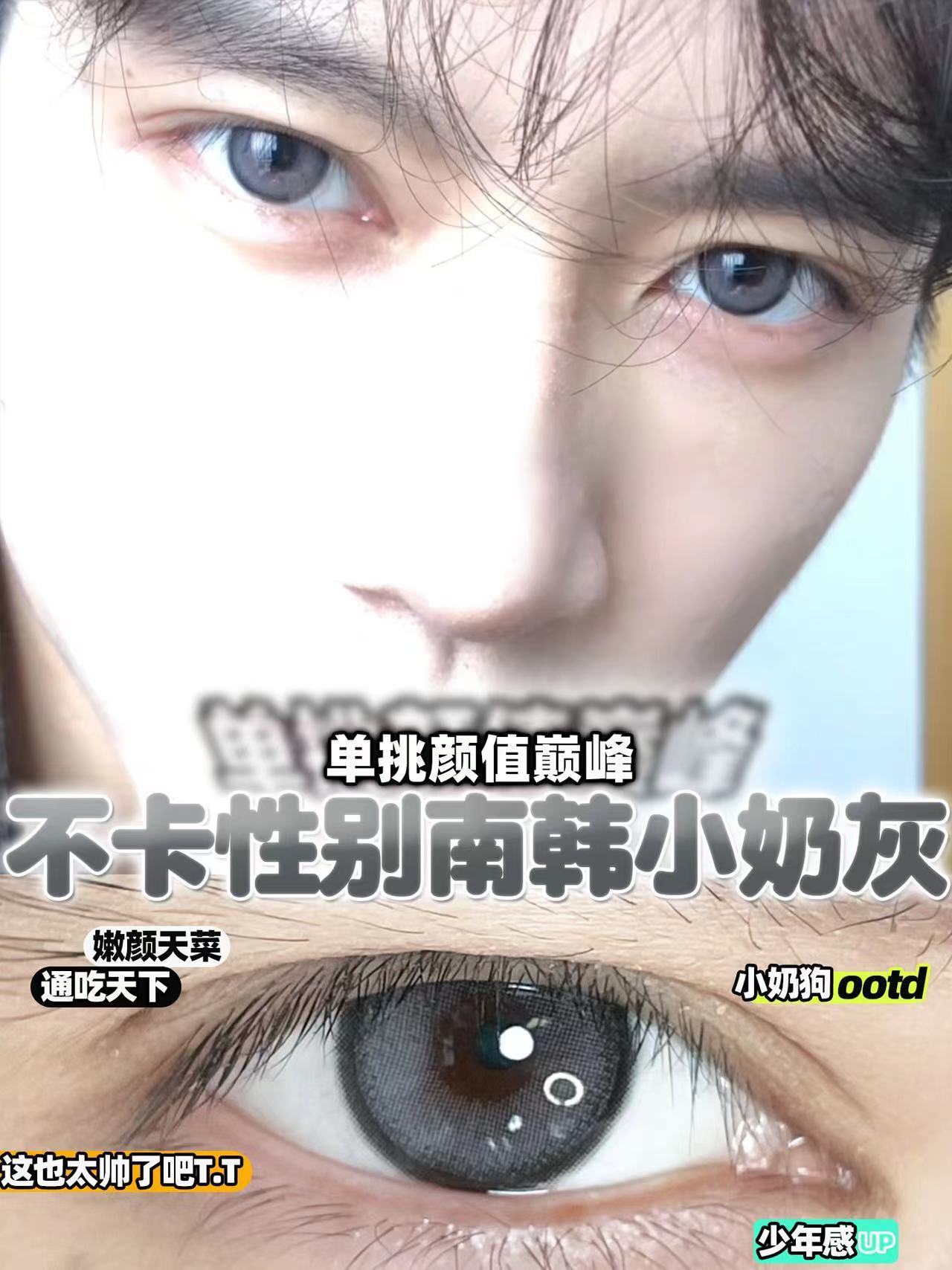 日拋 CHAORENJUN 娜米灰  0-800度 編號R820