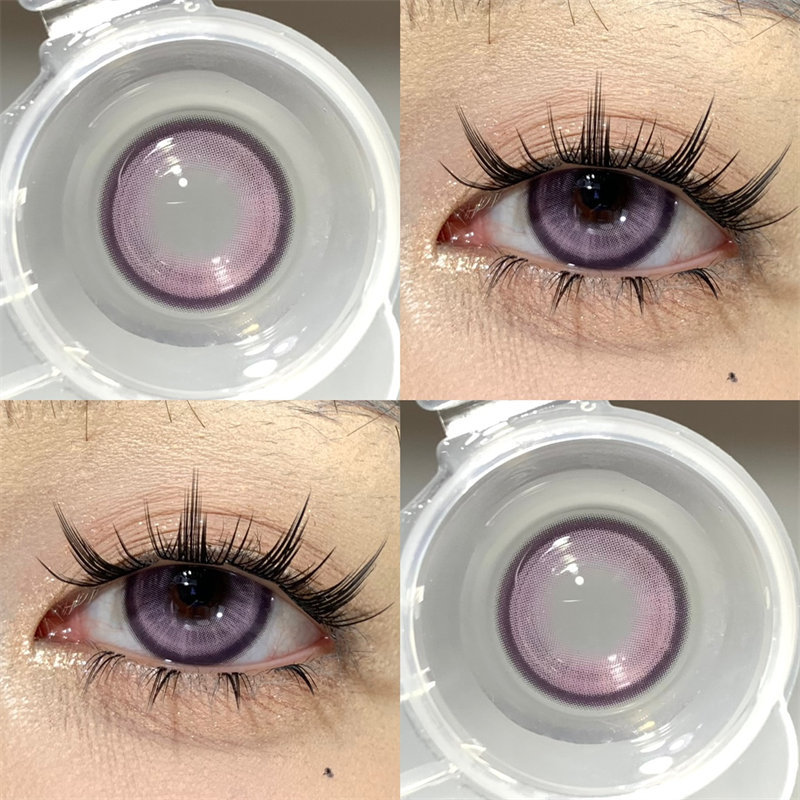 【編號045】月拋隱眼 summer  紫色/棕色/藍色/綠色 0-800度