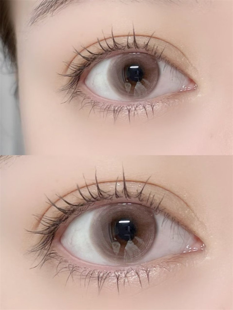 【編號058】半年拋隱眼 CHAORENJUN  pink /gray/brown 0-800度