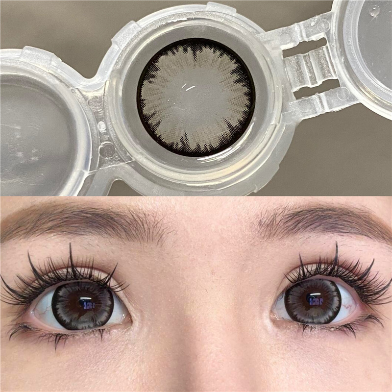 【064】年拋 Mochi 黑灰/咖色/棕色/粉色 0-1000度