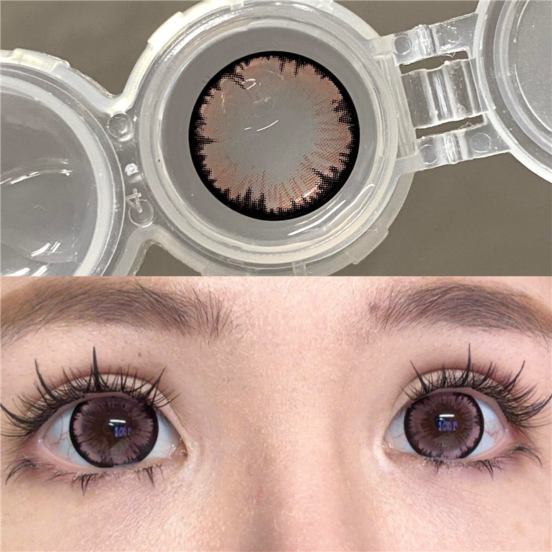 【064】年拋 Mochi 黑灰/咖色/棕色/粉色 0-1000度