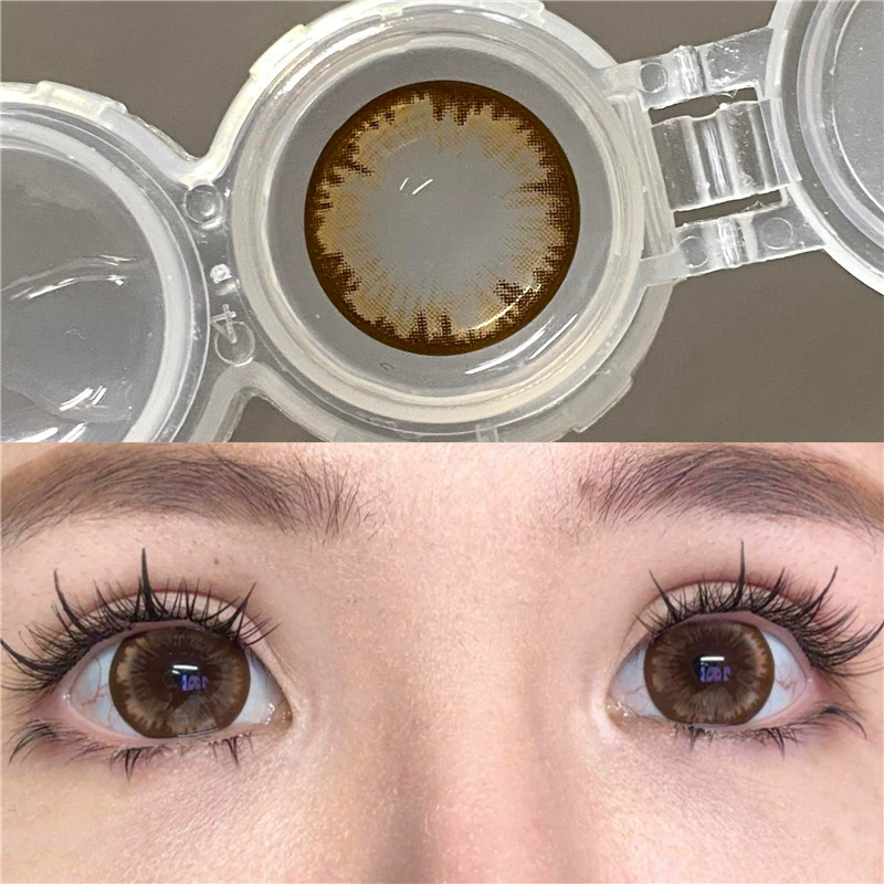 【064】年拋 Mochi 黑灰/咖色/棕色/粉色 0-1000度