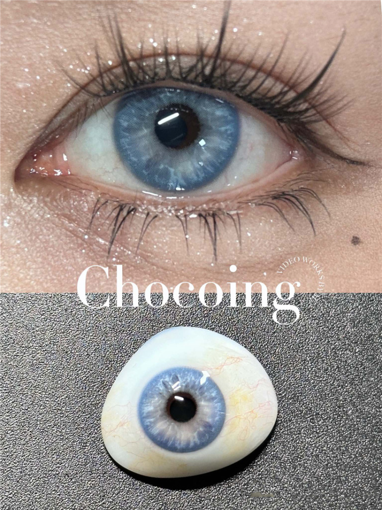 【069】月拋 Brown/Blue/Green棕/藍/綠色 0-800度