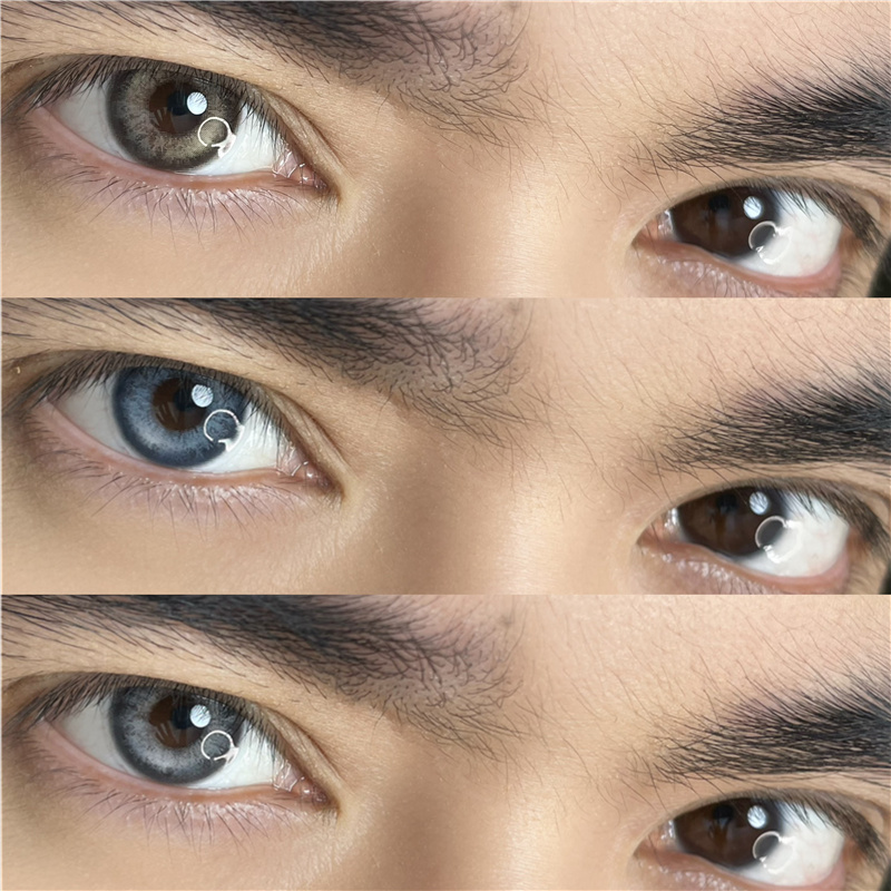 【676】日拋 Brown/Blue/Gray 棕色/藍色/灰色  0-800度
