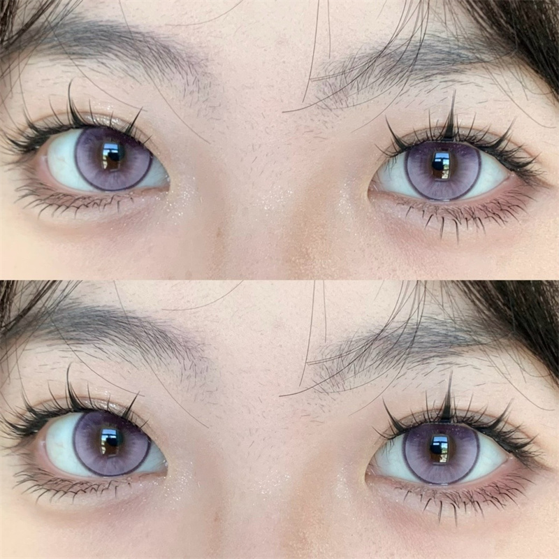 【127】月拋 Blue/Brown/Purple 藍綠/金棕/紫色 0-800度