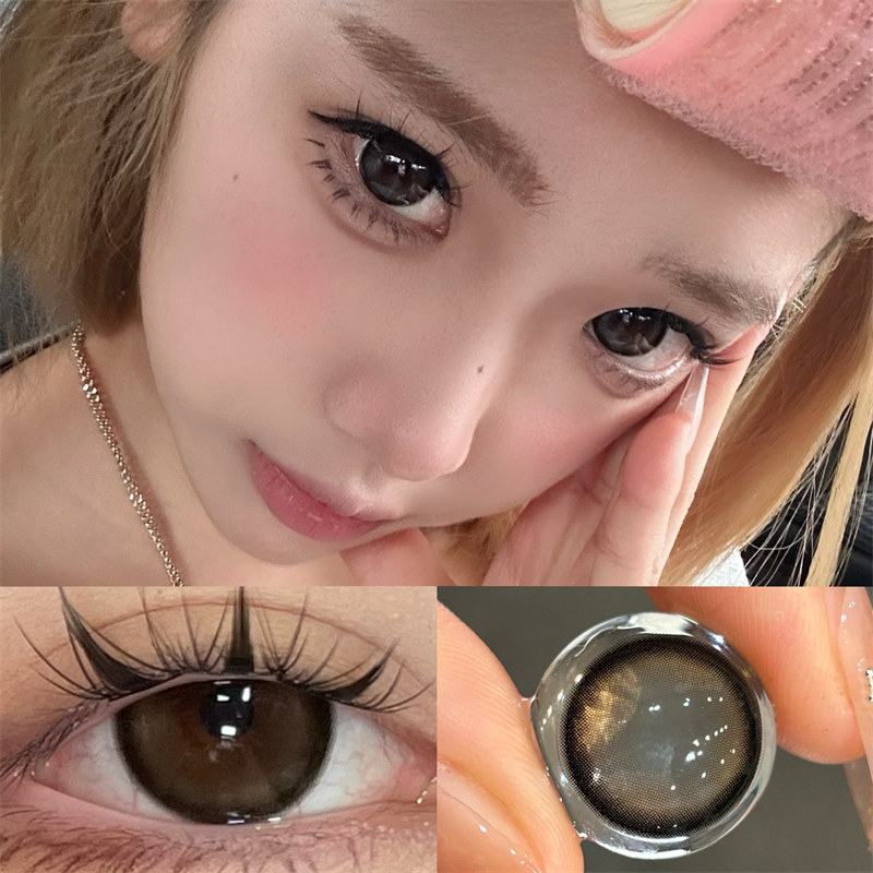 【347】月拋 CHAORENJUN 咖啡色 0-800度