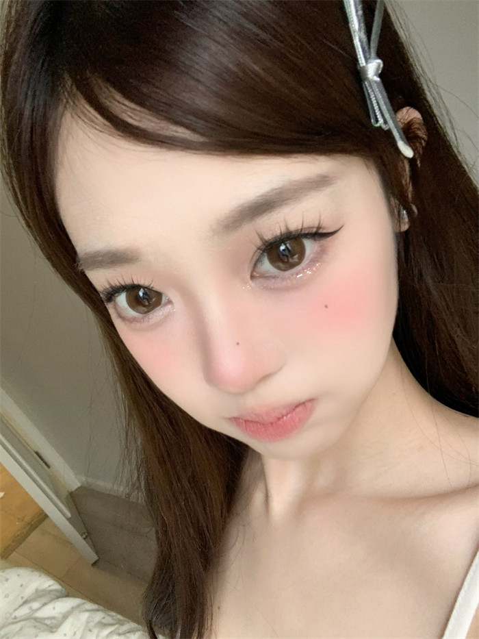 【555】日拋 Neinei 棕色 0-1000度