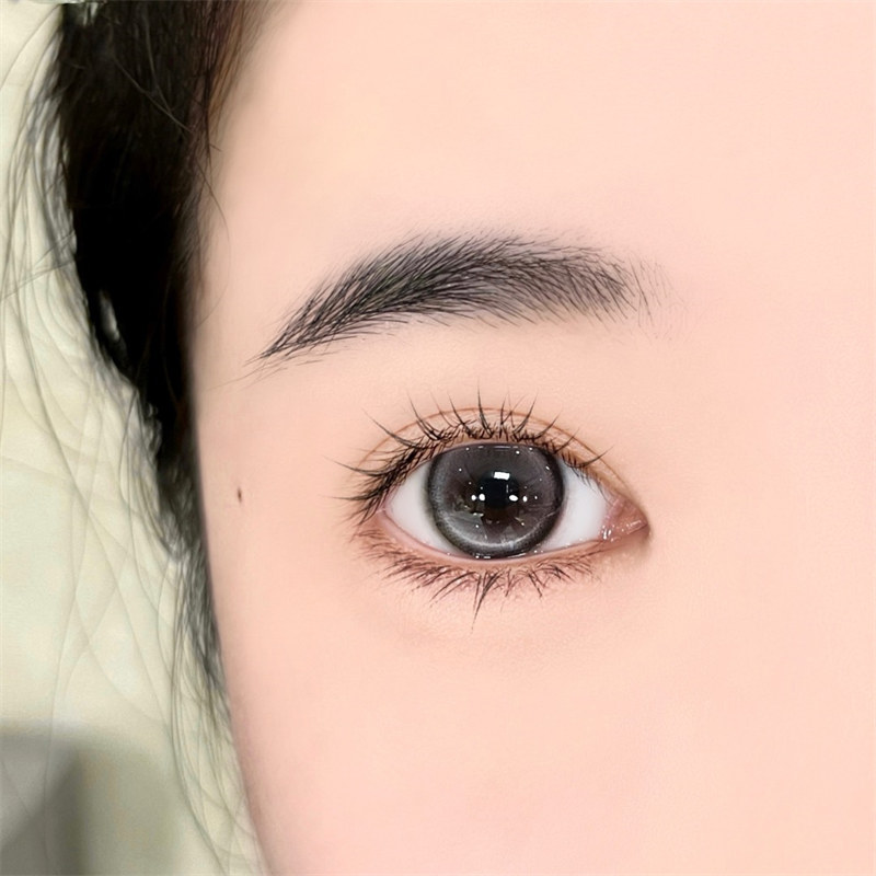 【254】月拋 Kyoto Gray/Swiss Brown  灰色/咖色 0-800度