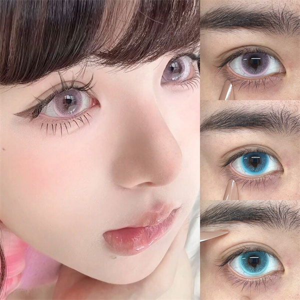 【811】月拋 PINK/GREEN/BLUE 粉/綠/藍 0--800度