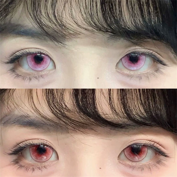 【1035】半年拋 PINK/RED 粉/紅 0-800度