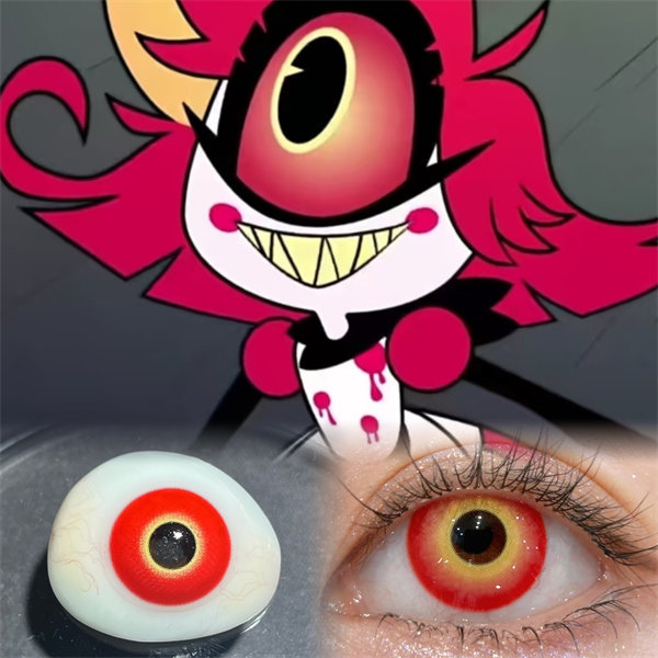 【1099】半年拋 RED/紅 0-800度