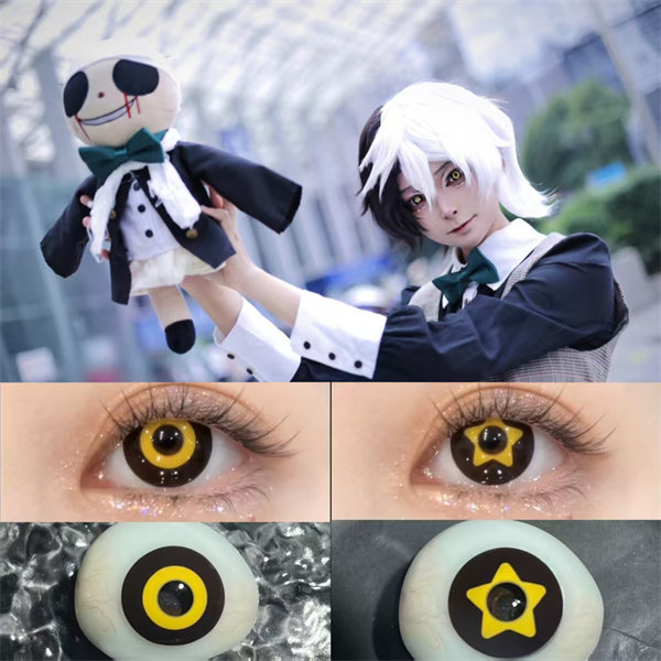 【1128】半年拋 YELLOW/棕黃 0-800度