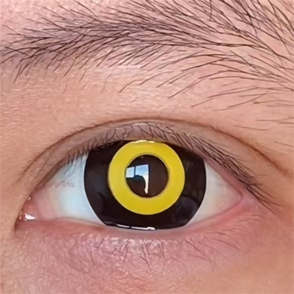 【1128】半年拋 YELLOW/棕黃 0-800度