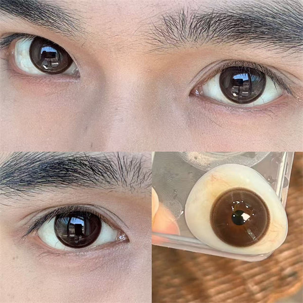 【1201】半年拋 BROWN/棕 0-1000度