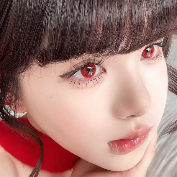 【174】半年拋  RED/ 紅 0-800度