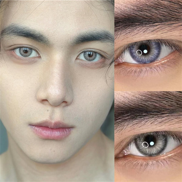 【編號220】年拋 VILLAIN 灰色 / 紫色   0-800度