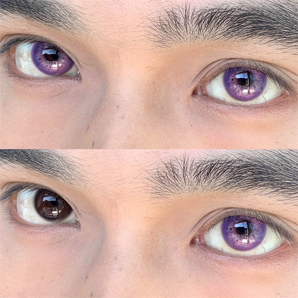 【1373】半年拋  VIOLET/紫  0-800度