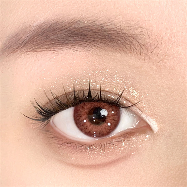 【1386】半年拋 RED/紅棕 0-800度