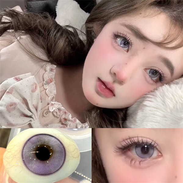 【1538】月拋 VIOLET/紫 0-800度