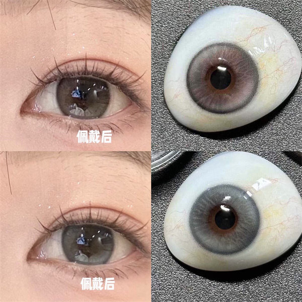 【1561】半年拋 BROWN/BLUE  黑棕/藍 0-1000度