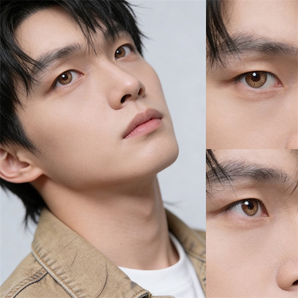 【1416】日拋  BROWN/棕 0-800度