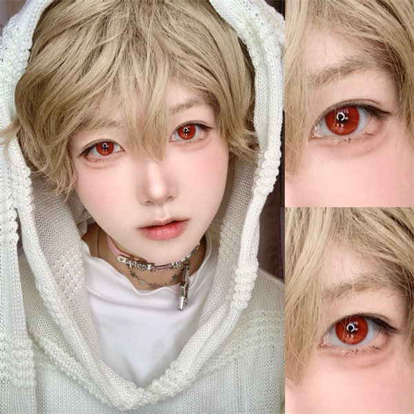 【1744】半年拋 RED/紅 0-1000度