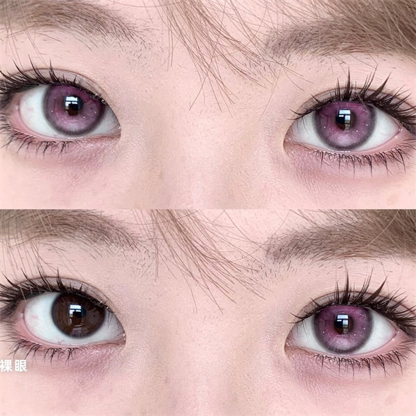 【1767】半年拋 PINK/粉 0-800度