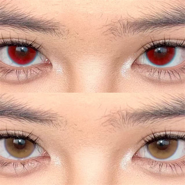 【1828】半年拋 BROWN/RED 棕/紅0-800度