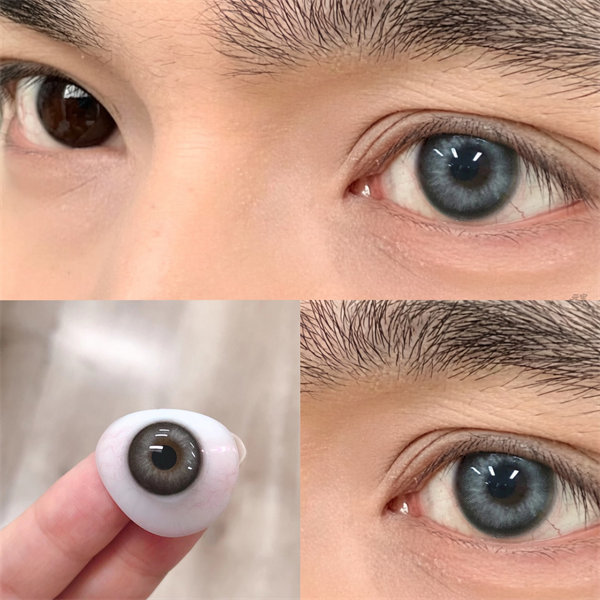 【1879】半年拋 GRAY/灰 0-800度