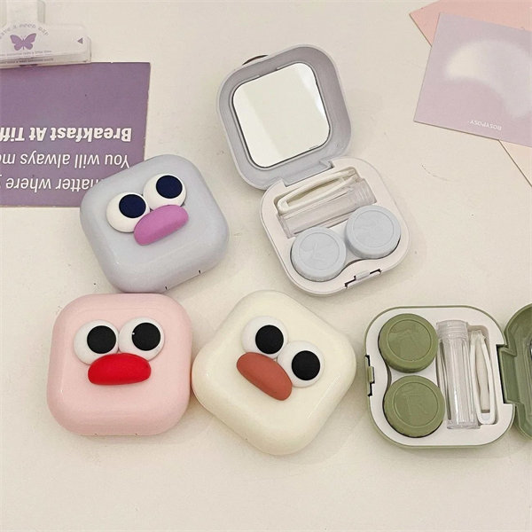 【卡通可愛款】隱眼盒 水盒子單副裝SH31
