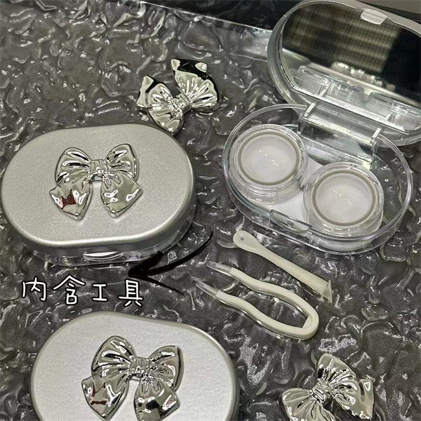 【蝴蝶結】隱眼盒 水盒子單副裝SH18