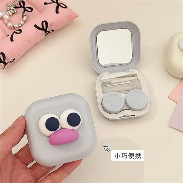 【卡通可愛款】隱眼盒 水盒子單副裝SH31