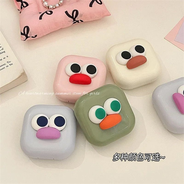 【卡通可愛款】隱眼盒 水盒子單副裝SH31