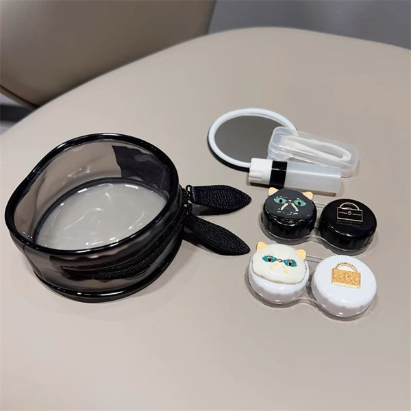 【可愛高檔高顏值】隱眼盒 水盒子兩副裝SH55