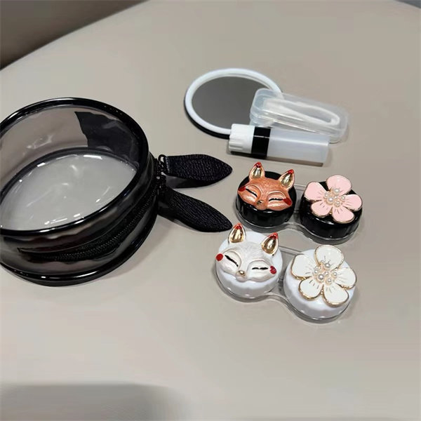 【可愛高檔高顏值】隱眼盒 水盒子兩副裝SH55