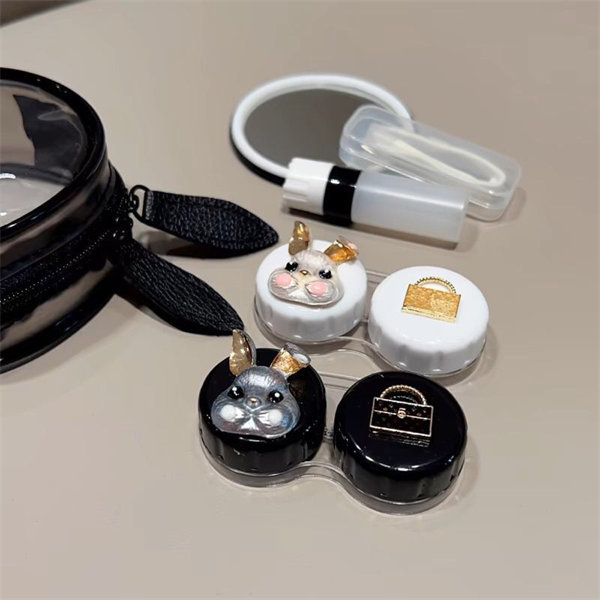 【可愛高檔高顏值】隱眼盒 水盒子兩副裝SH55