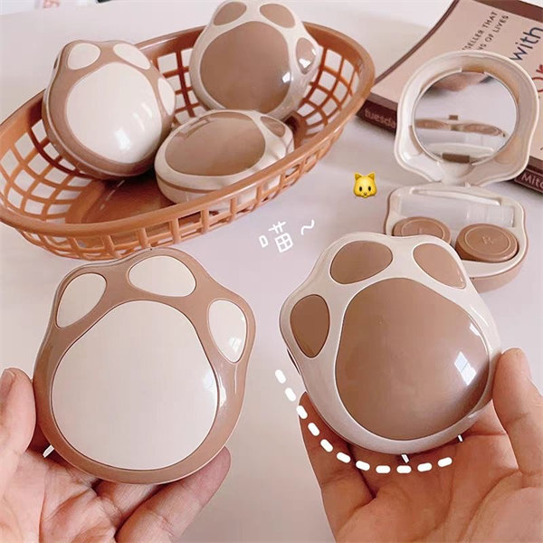 【貓爪可愛】隱眼盒 水盒子單副裝SH32