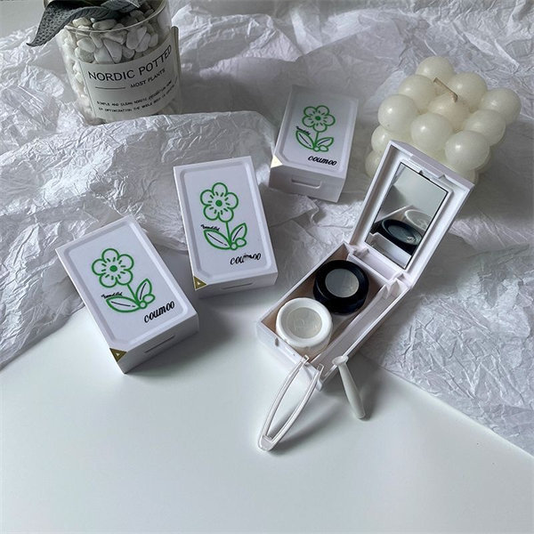 【簡約高級小花】隱眼盒 水盒子SH46