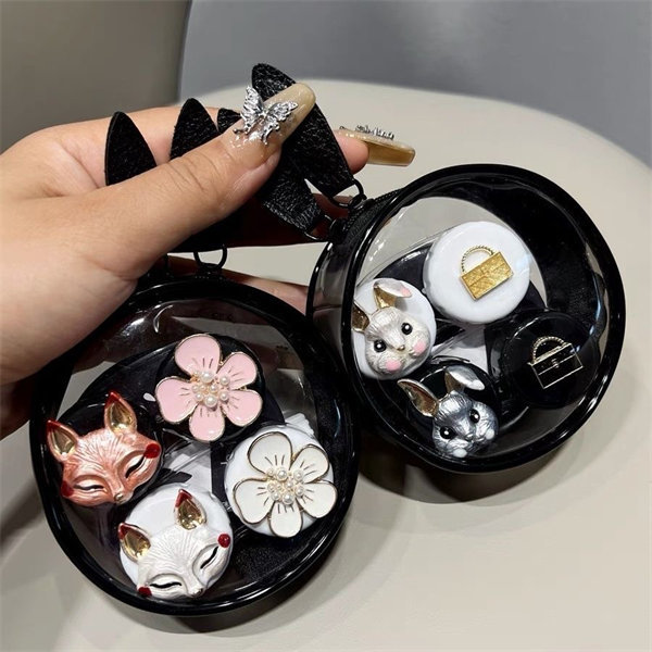 【可愛高檔高顏值】隱眼盒 水盒子兩副裝SH55