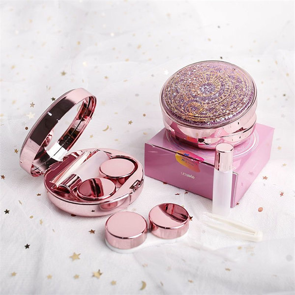 【漫天星空流沙高顏值】隱眼盒 水盒子單副裝SH60