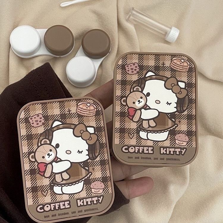 【美拉德ins高級】隱眼盒 水盒子單副裝SH35