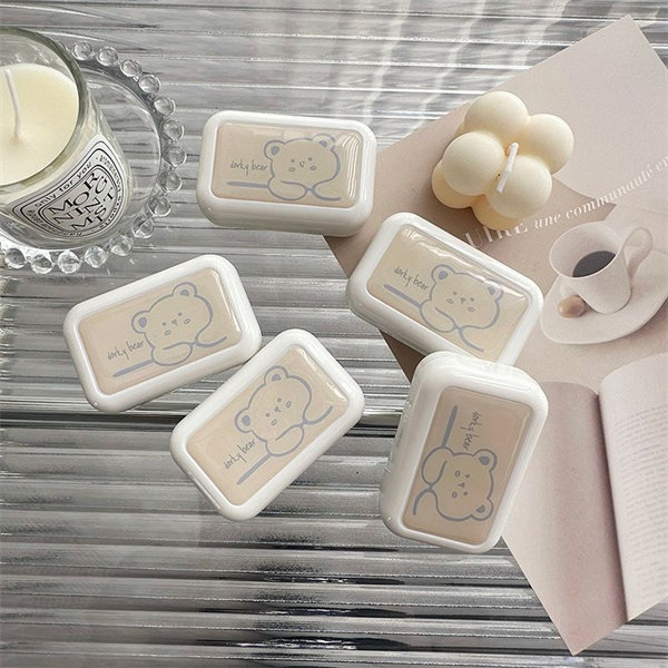 【輕奢小熊款】隱眼盒 水盒子單副裝SH38