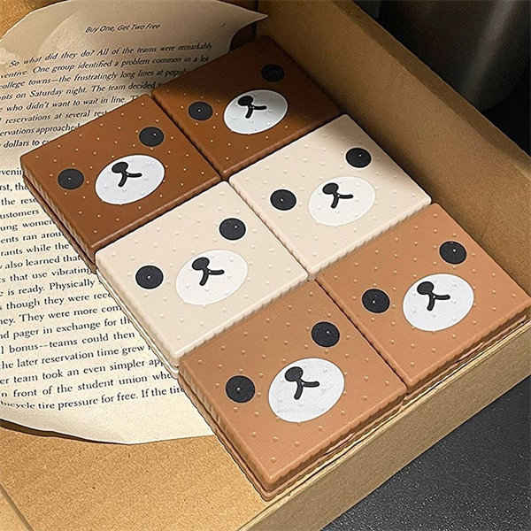 【高顏值可愛小熊】隱眼盒 水盒子單副裝SH48