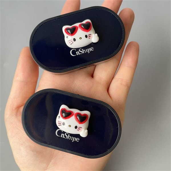 【高級ins風kt貓】隱眼盒 水盒子單副裝SH56