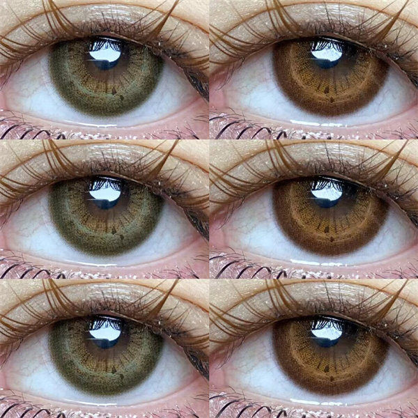 【2014】半年拋 GREEN/BROWN 綠/棕 0-800度