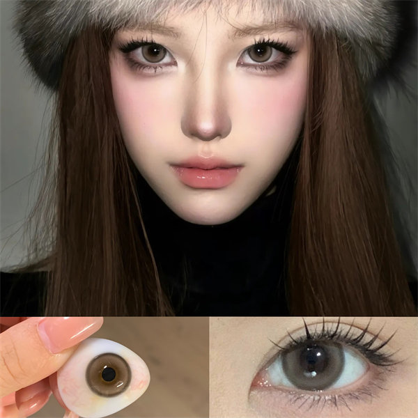 【2051】日抛 BROWN/棕 0-800度