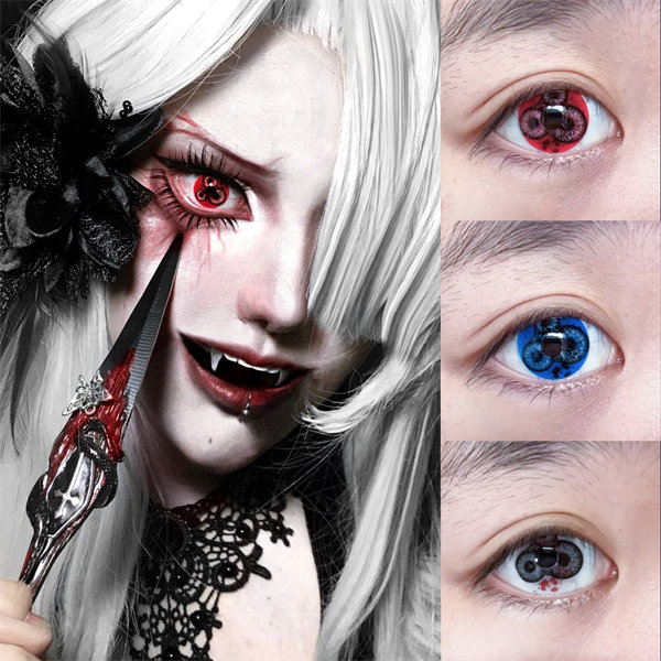 【2063】半年拋 RED/BLUE/GRAY 紅/藍/灰 0-800度